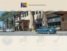 Tablet Screenshot of destinrealtyfirm.com